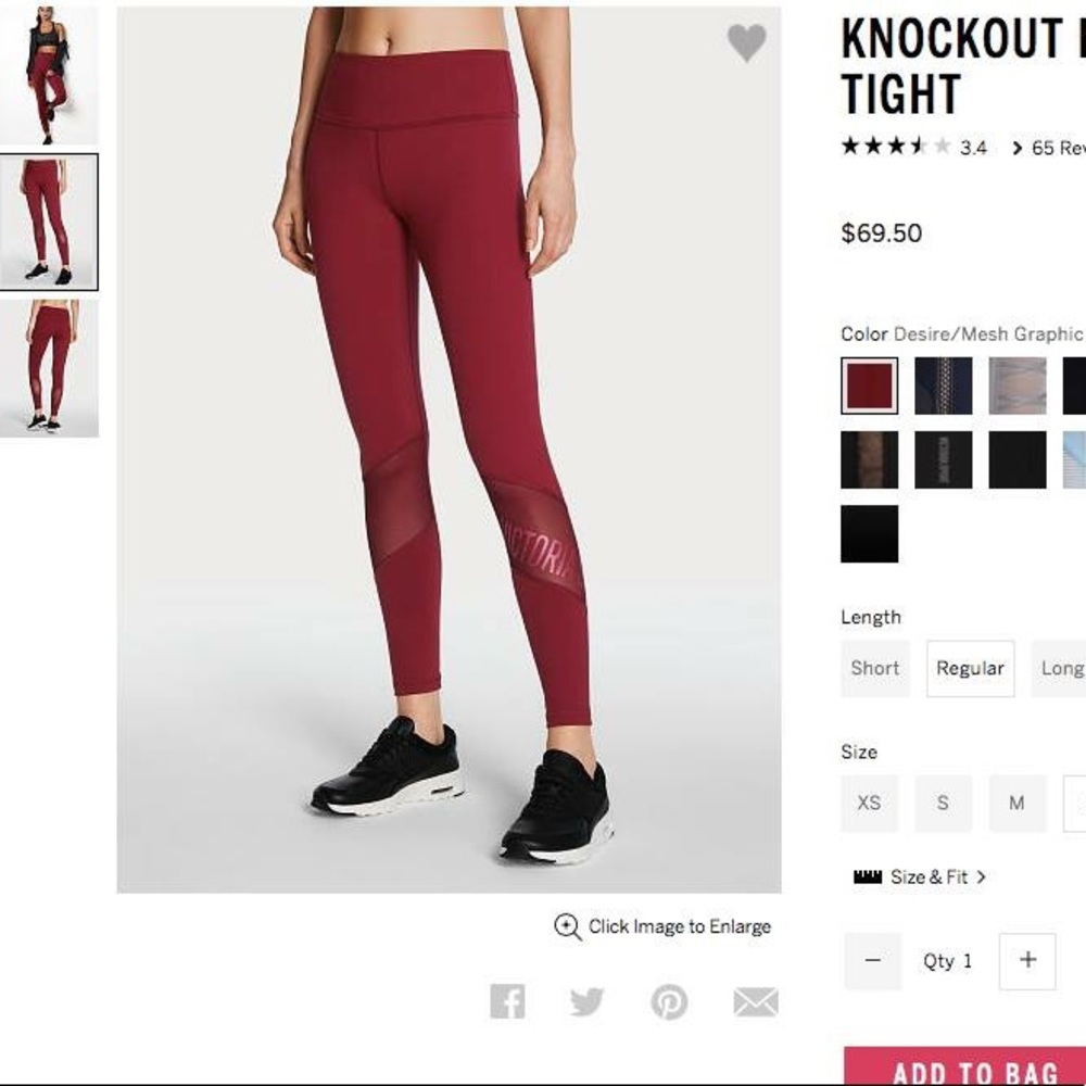 NWT VS leggings